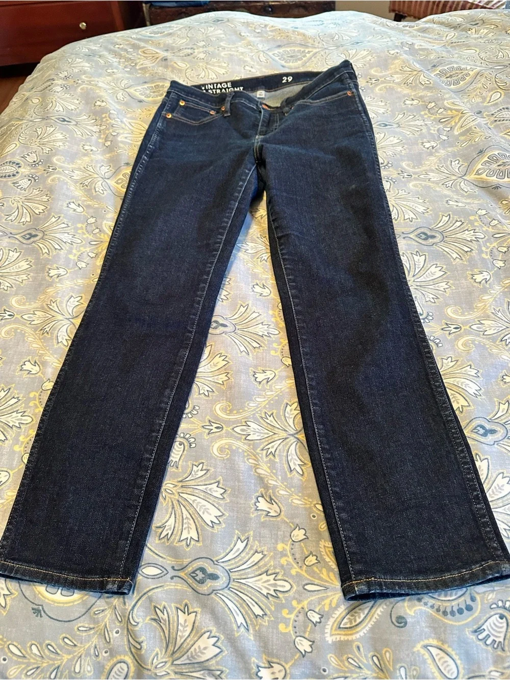 J. Crew Classic Straight Jean in Vintage Dark Wash 29